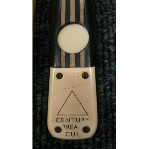 JOE DAVIS (ANTIQUE) 600 CENTURY BREAK SNOOKER CUE (ASH) 2 - PIECE - ?700