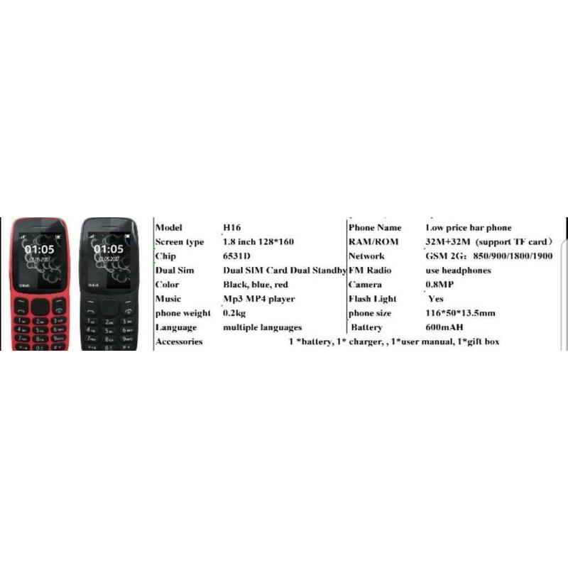 Basic phone dual sim