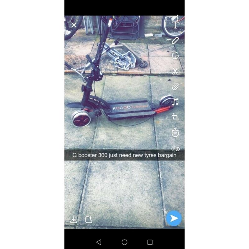 Kugoo g booster scooter