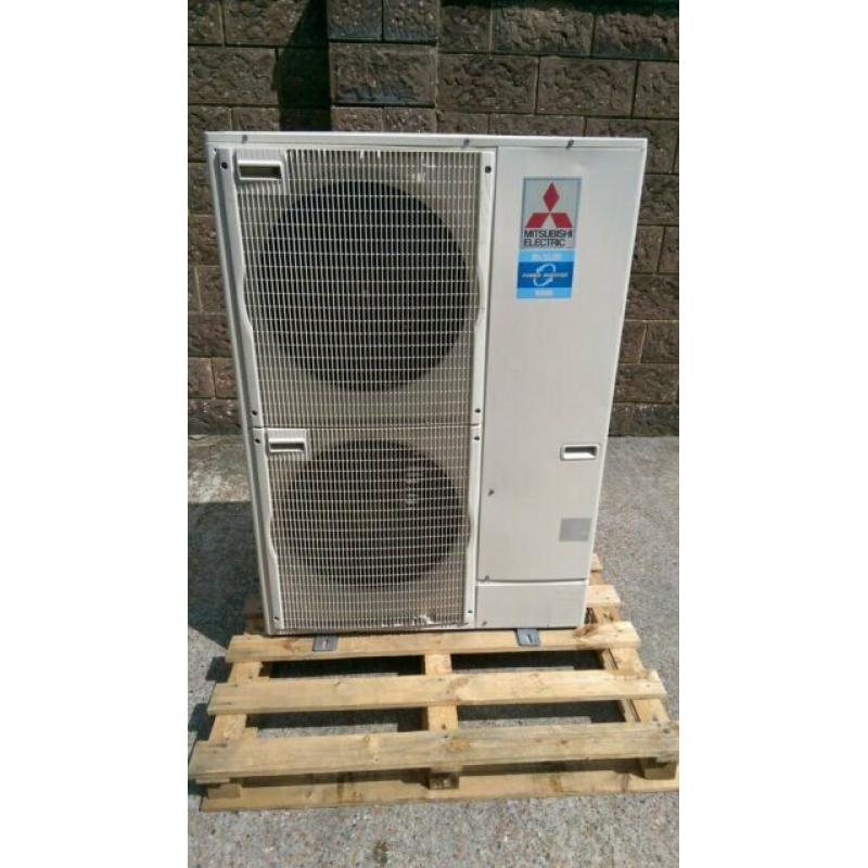 1 new 10 Kw heating & cooling Mitsubishi Inverter unit