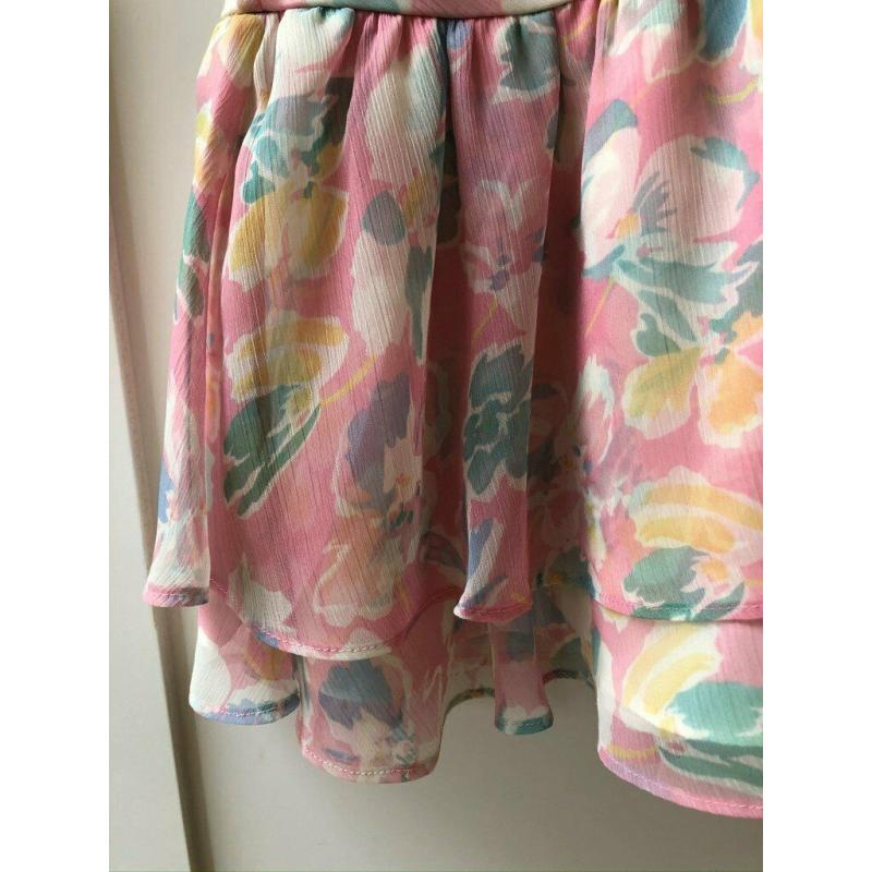 Ralph Lauren smoky pink chiffon dress Age 6 - worn once