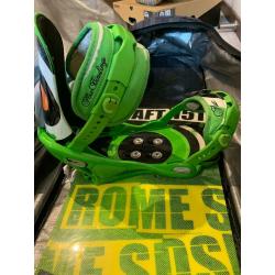 151 Unisex snowboard - Rome SDS Graft with Flux Bindings (M)