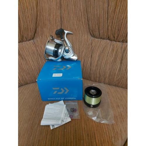 Daiwa windcast sf reel with spare spool