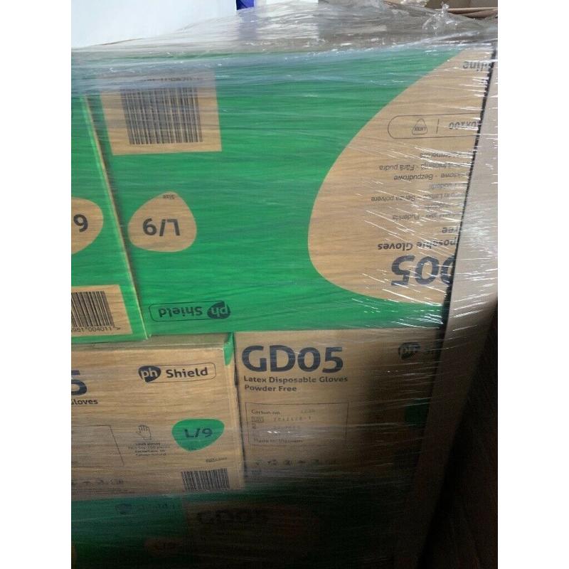 Latex gloves powder free