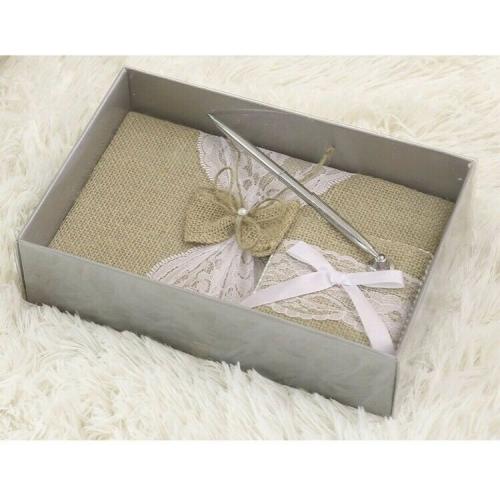 Wedding guest book