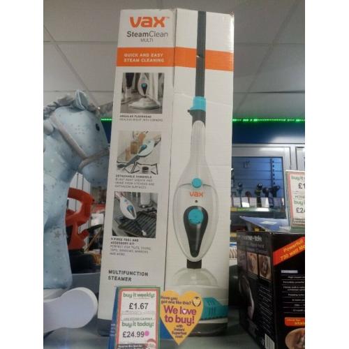 VAX STEAM CLEANER BOXED
