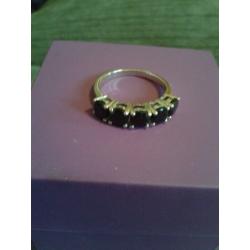 UNUSUAL DRESS RING - BRAND NEW SIZE P