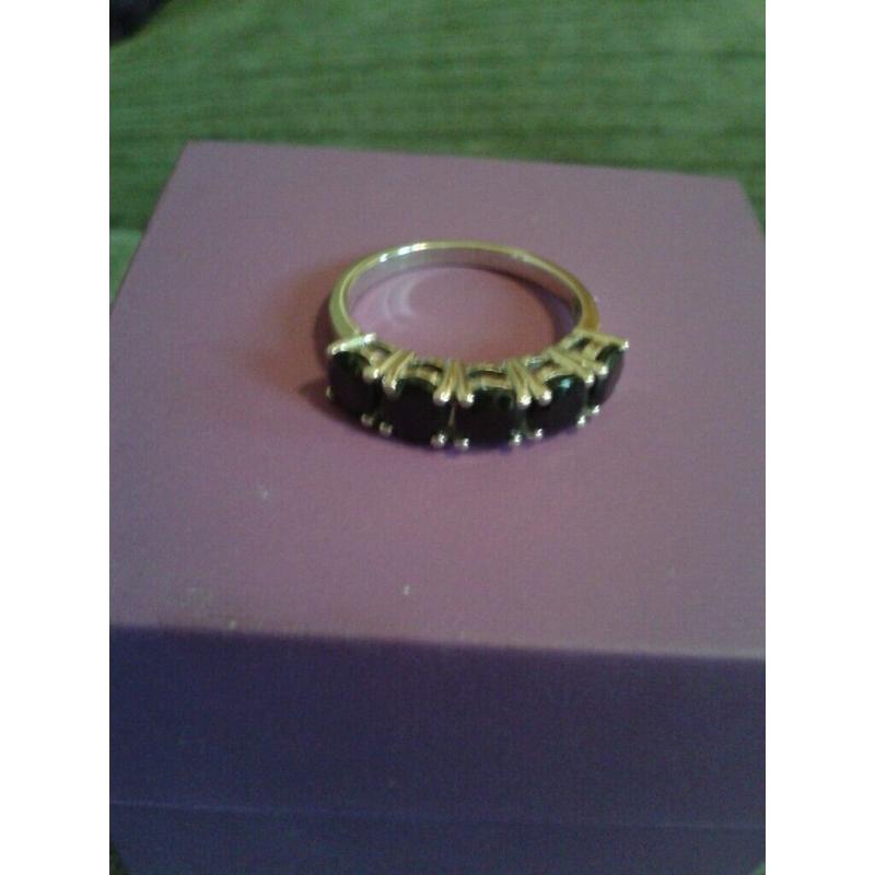 UNUSUAL DRESS RING - BRAND NEW SIZE P