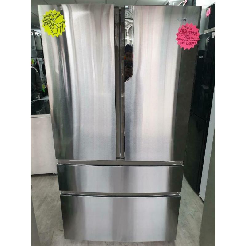 Haier brand new french style American fridge freezer