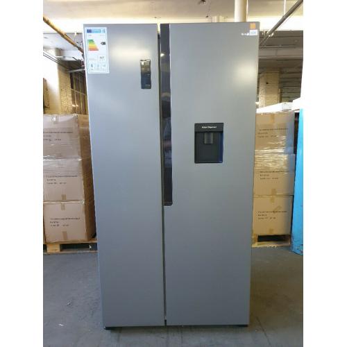 LOGIK LSBSDX20 A+ Frost Free American-Style Fridge Freezer - Inox