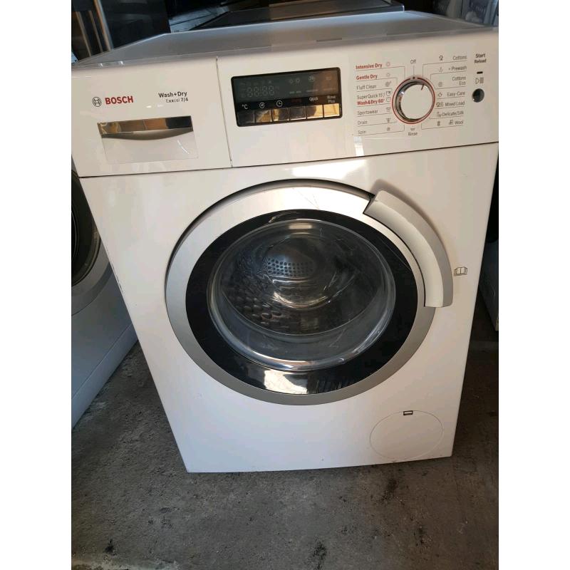 bosch combine 7kg washing machine 4kg dryer