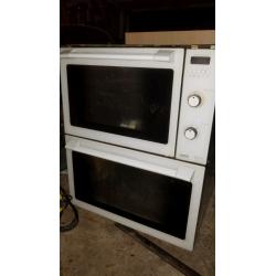 Zanussi Built in Gas Double Oven and Grill