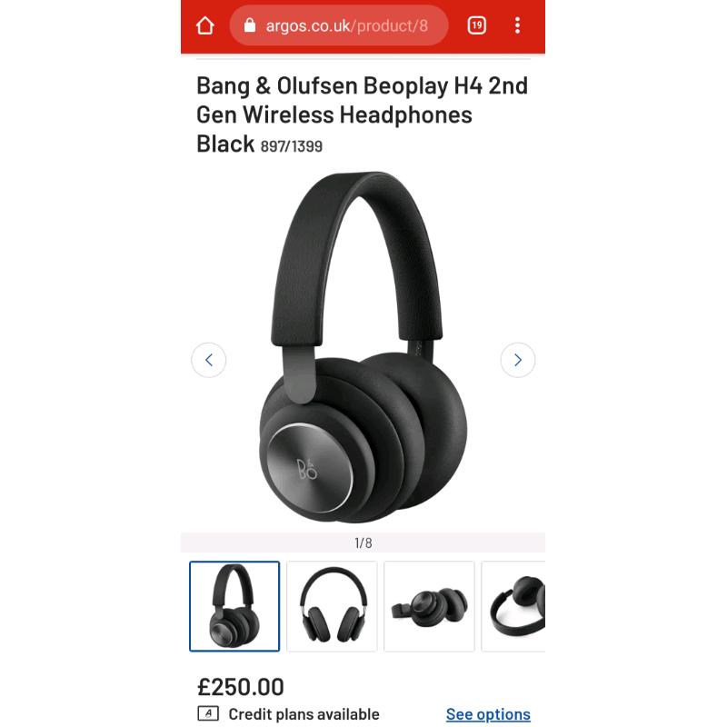 Bang & Olufsen H4 2nd Gen Headphones