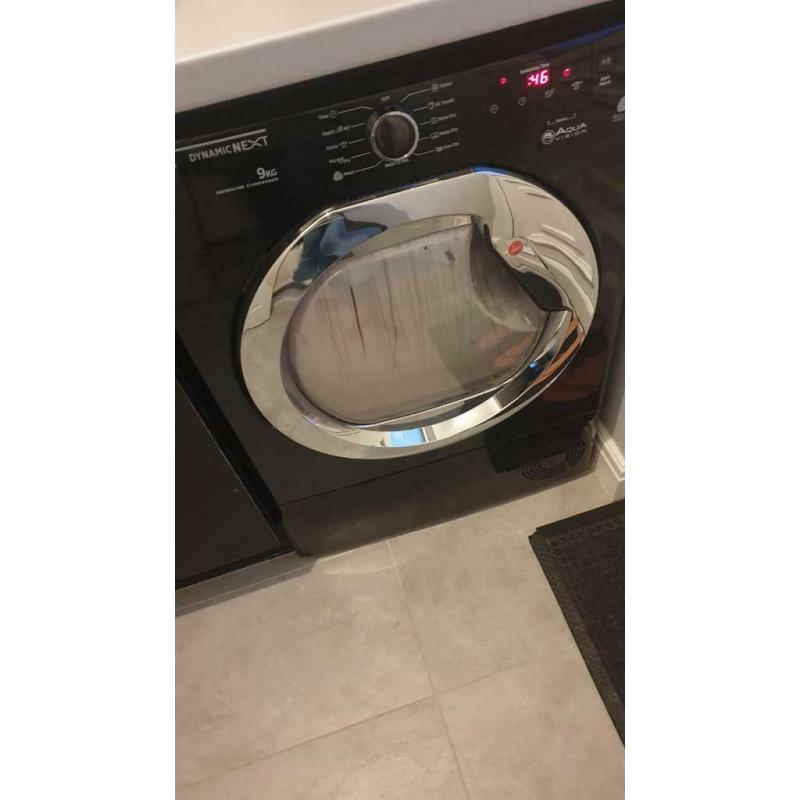 Hoover 9kg Washing Machine & Condenser Dryer