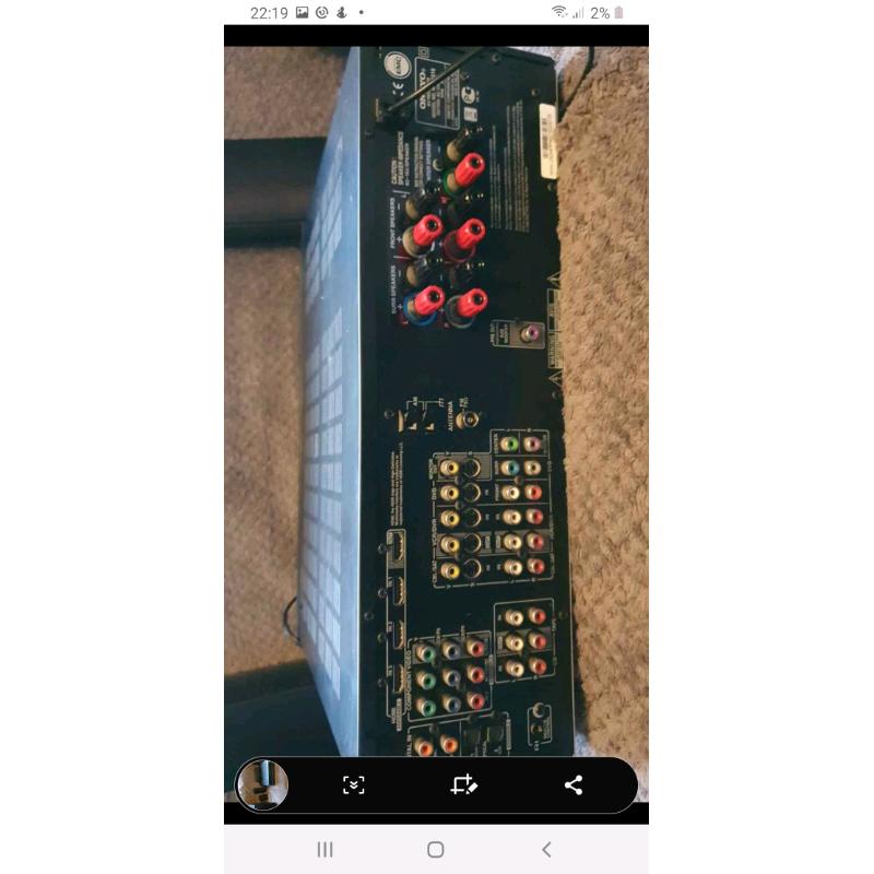 Onkyo surround sound system