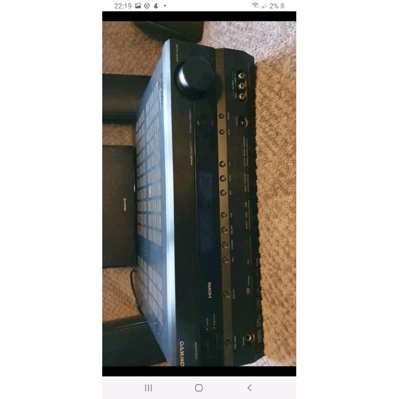 Onkyo surround sound system
