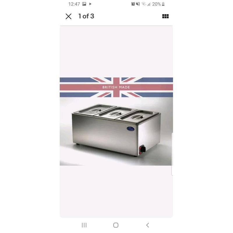 Electric Bain Marie- full size stinless steel - ceonline