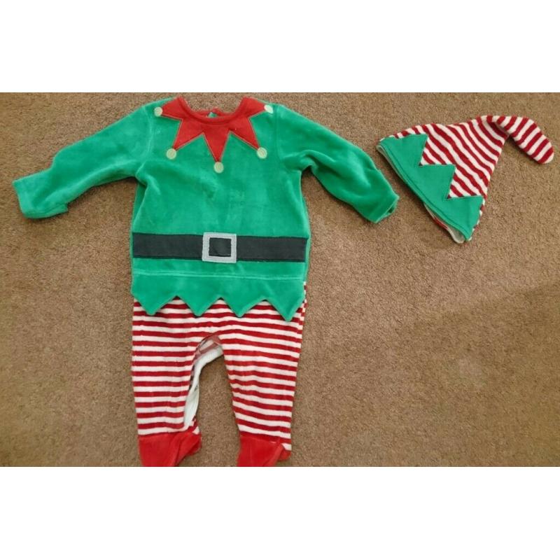 First Christmas 0-3 month clothes bundle