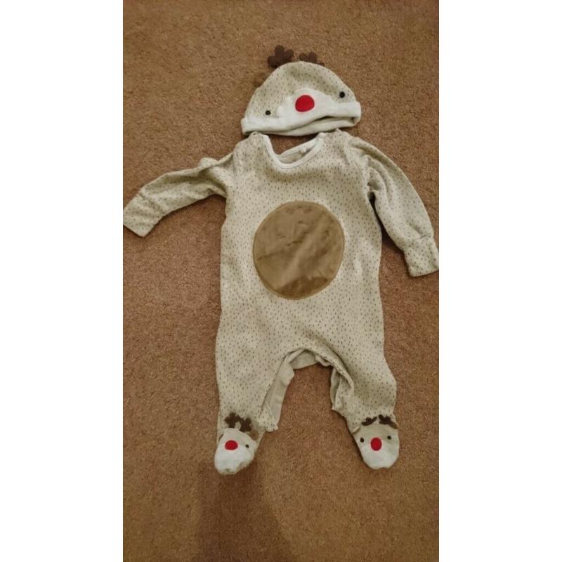 First Christmas 0-3 month clothes bundle