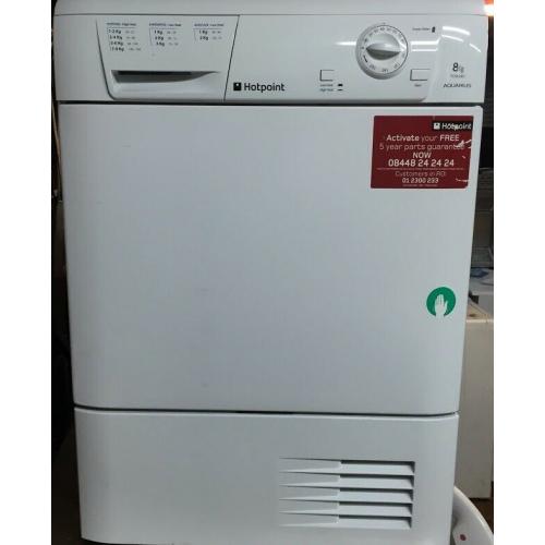 33 Hotpoint TCM580 8kg White Condenser Tumble Dryer 1YEAR WARRANTY FREE DELIVERY