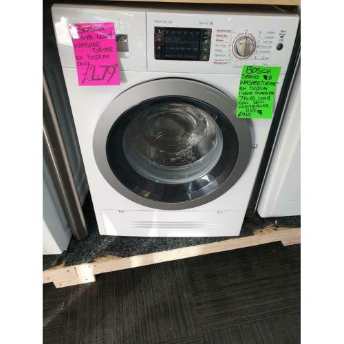 Bosch 7/4kg load ex display washer and dryer