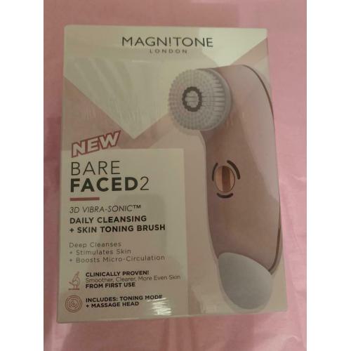 Magnitone Barefaced 2 cleaning and sonic toning brush NEVER OPENED