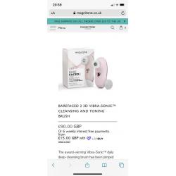 Magnitone Barefaced 2 cleaning and sonic toning brush NEVER OPENED