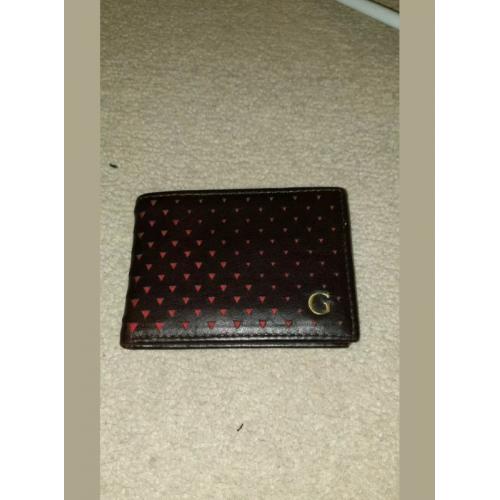 Leather credit card holder wallet
