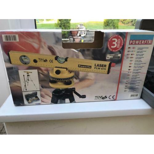 Laser spirit level with tripod (new)