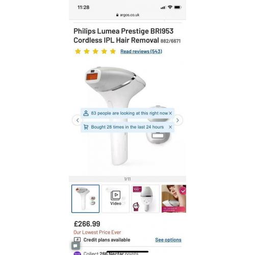Philips lumea Precision plus