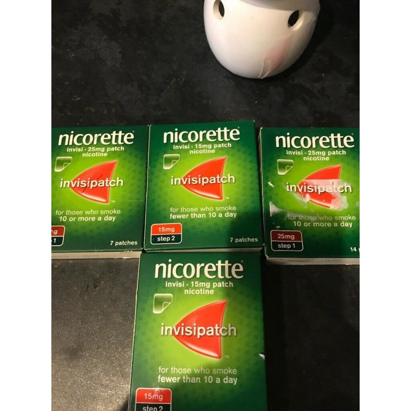 Nicorette patches and gum