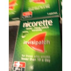 Nicorette patches and gum