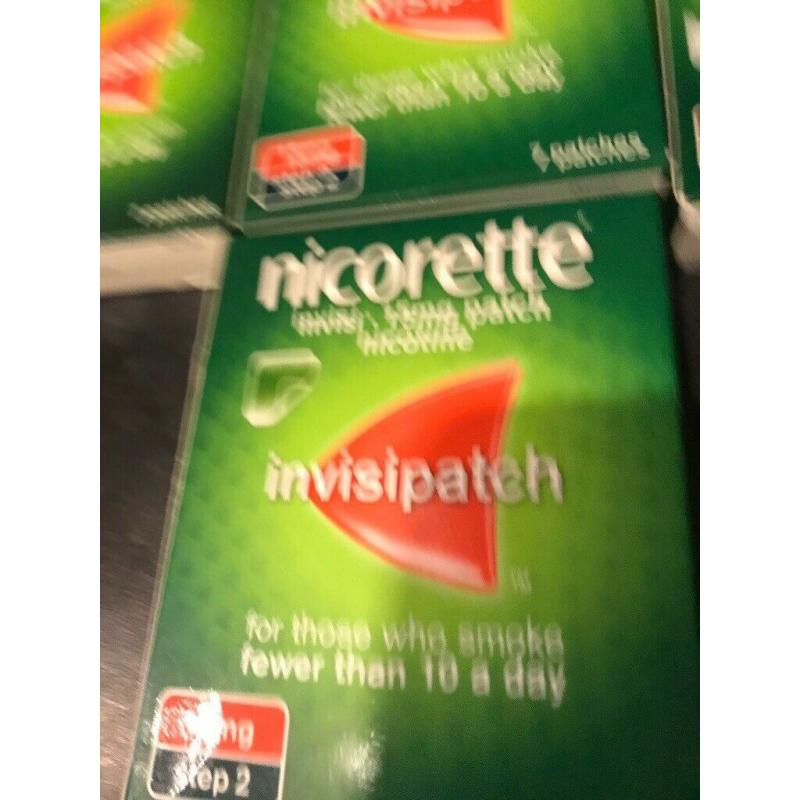 Nicorette patches and gum