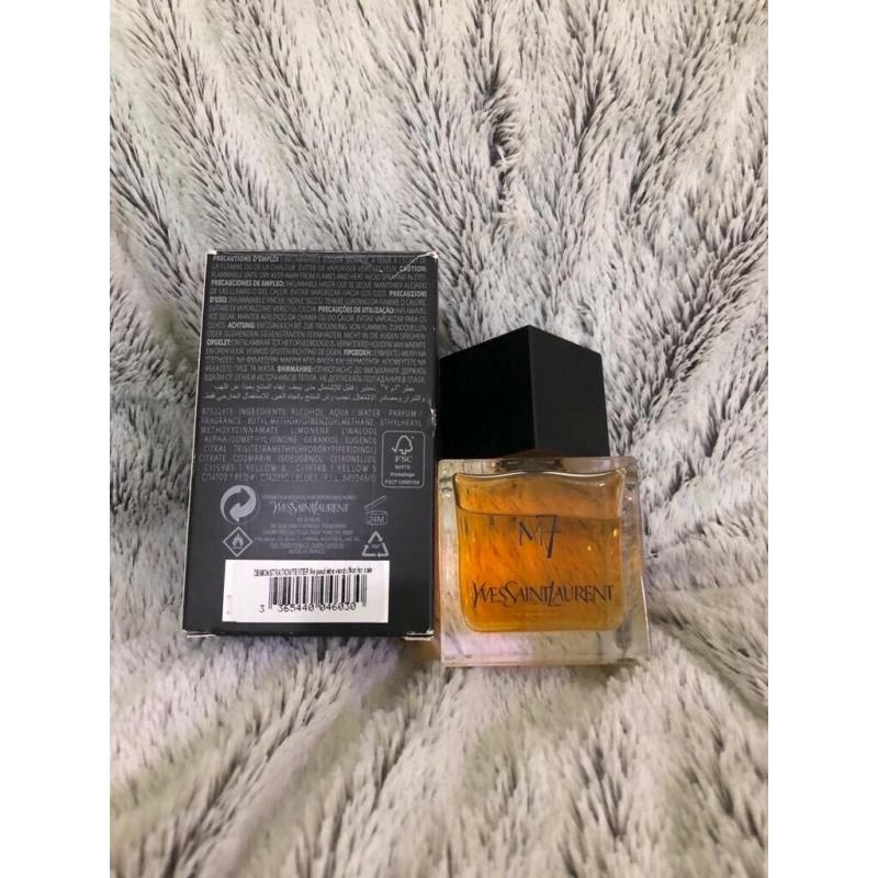 YSL M7 Oud . Eau de Toilette. 80 mls . ?39 . BOXED . UNUSED. BRAND NEW.