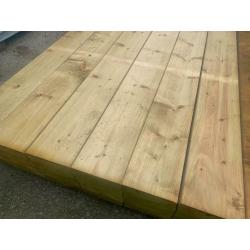 Timber lengths pressure treated c24 grade timber