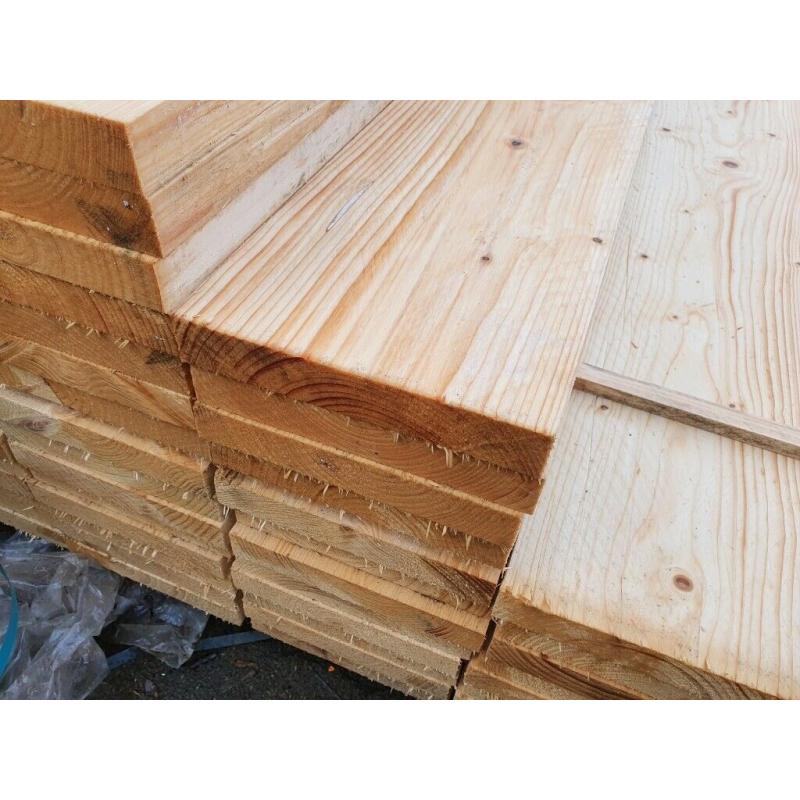 2.4m German White Wood Scaffold Boards
