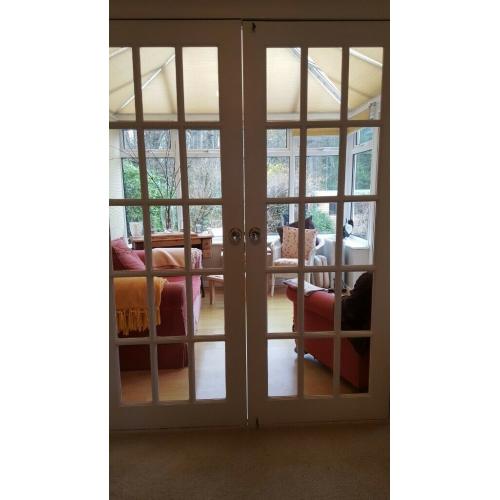 Glazed internal doors