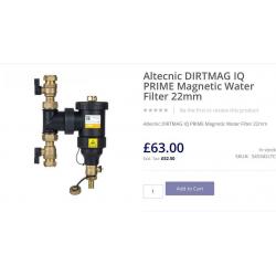 Dirtmag IQ Prime Magnetic Water Filter