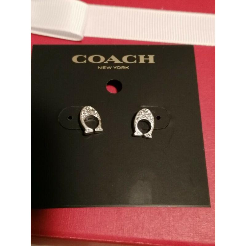 Earrings by Coach - brand new