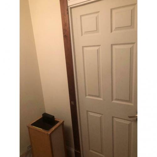Fire door 30 minutes 6 panel wood grain effect