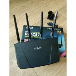 Gigabit Wireless Router RT-AC87U gaming Virgin BT Fiber