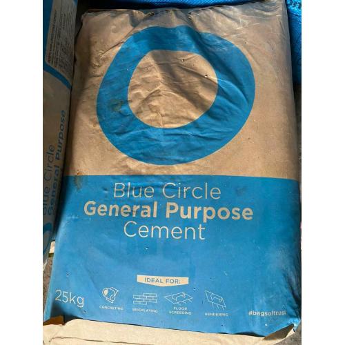 Bags of cenent