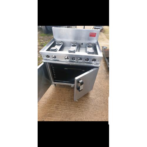 6 burner gas cooker