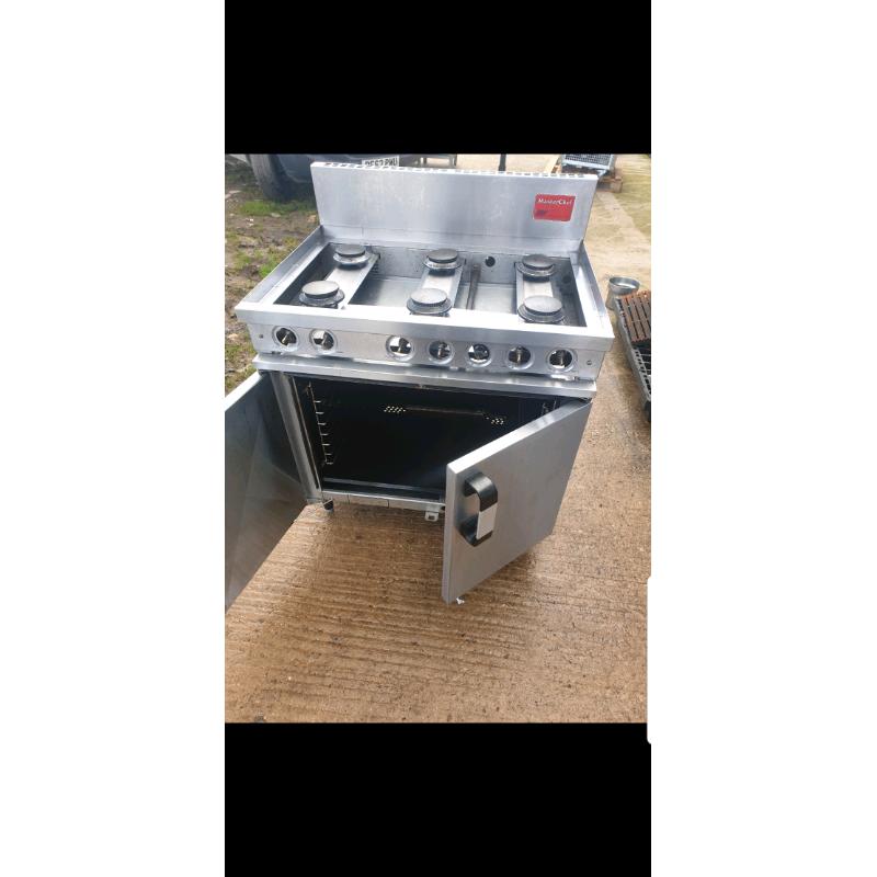 6 burner gas cooker