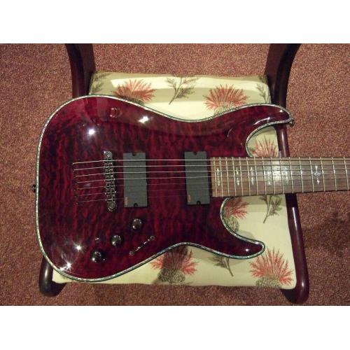 Schecter Diamond Series 7 string guitar