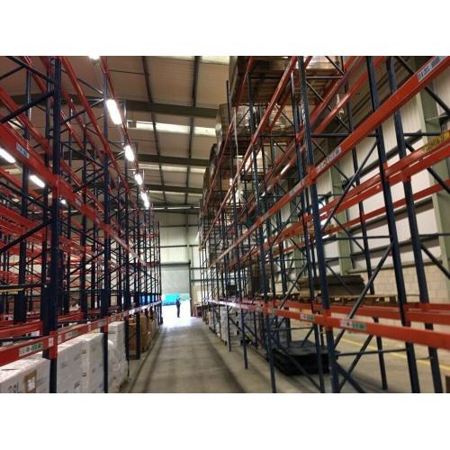job lot 50 bays of sperrin pallet racking AS NEW( storage , shelving )