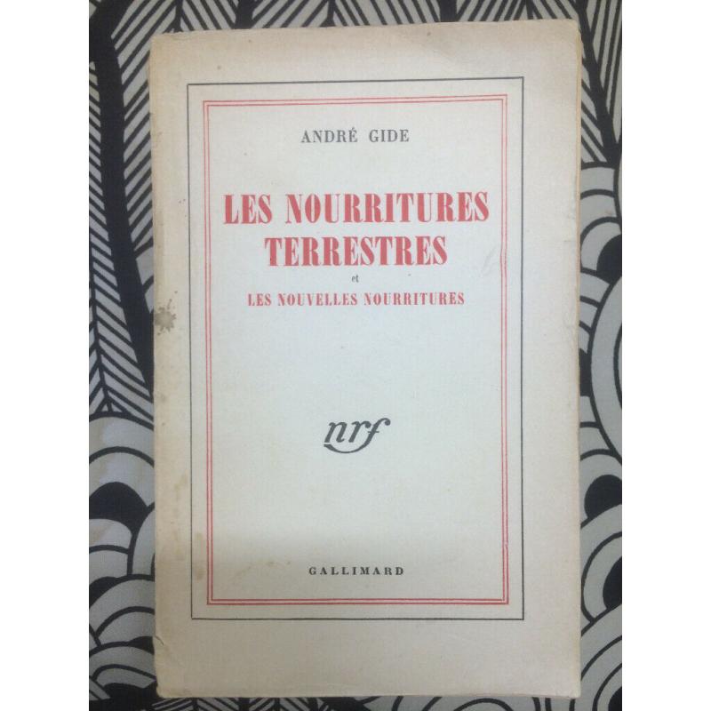 Les Nourritures Terrestres, A Gide. Possibly gifted to Sir Harry Secombe by Artist Manlio Di Veroli