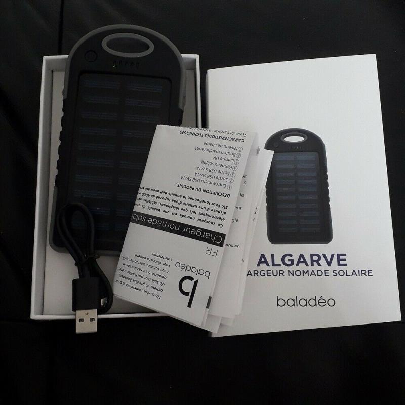 Algarve Solar charger 4000MAH