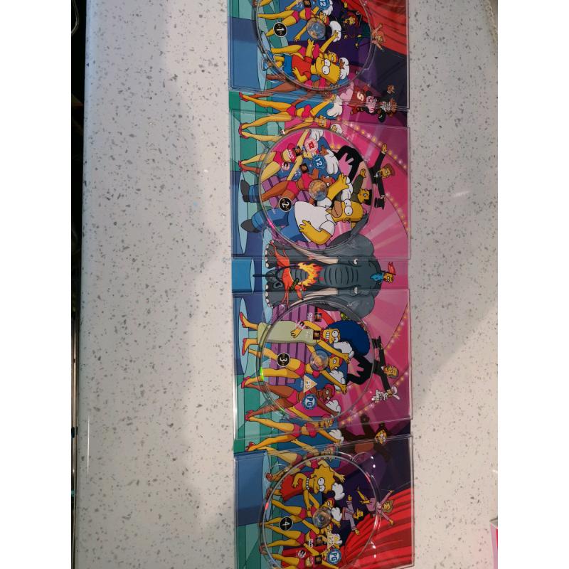 The Simpsons Complete Fourth and Fifth Season Dvd's Collectors Edition