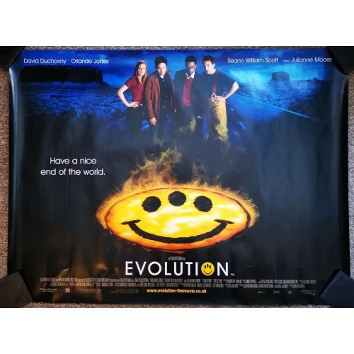 Evolution UK Quad Movie Poster One Sheet